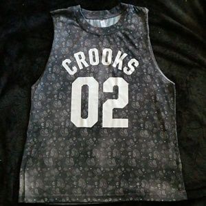 💥Crooks & Castles sleeveless shirt